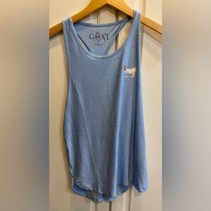 Women's Blue Muscle Tee